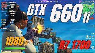 Fortnite Season 4 / GTX 660 ti / Ryzen 7 1700 / 1080p / Low to Epic