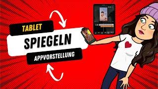 So spiegelst du dein Tablet am Desktop / App LetsView kurze Anleitung deutsch-Spiegelung App