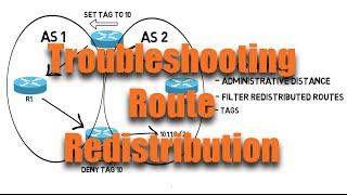 Troubleshooting Route Redistribution