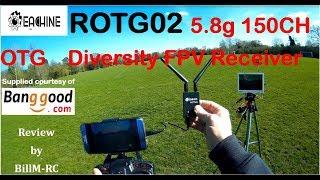 ROTG02 5.8g 150 Ch OTG Diversity Receiver review