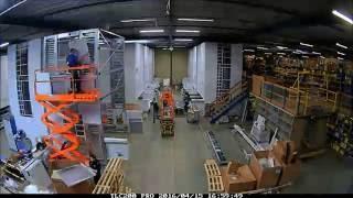 Rack to 8 Modula lift in 20 days (8 of 54 units) Time Lapse