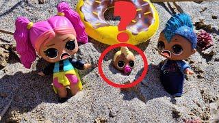 THE KID RAN AWAY TO THE SEA️ Family LOL surprise WIKI AND PUNK dolls Funny CARTOONS