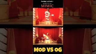 FNAF Secret of the Mimic Original vs Mod
