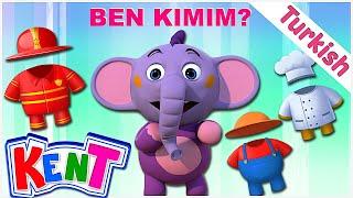 Ben Kimim? Çocuklar İçin Meslek Öğrenin | Kent Turkish