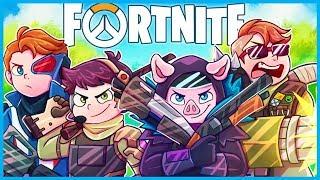 THE OVERWATCH CHALLENGE in Fortnite: Battle Royale! *HARD* (Fortnite Funny Moments & Fails)