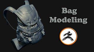 Bag Modeling ( Time-lapse sculpting )