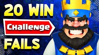 My 20 Win Challenge Fails Compilation!!