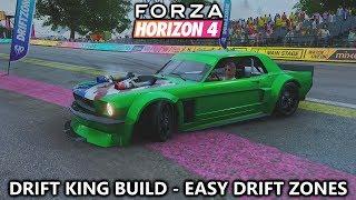 Forza Horizon 4 - Drift King Build for Easy 3 Star Drift Zone PR Stunts