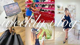 WEEK IN MY LIFE: back to school shopping, friends, cleaning, new skincare, + shopping haul!