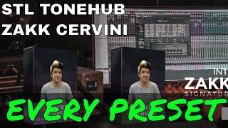 STL Tonehub Zakk Cervini - Every Preset