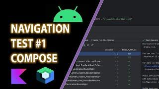 #1 Navigation Test - Jetpack Compose