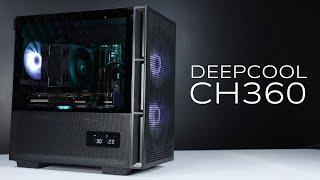 Midrange PC Build in the Deepcool CH360 Digital | All AMD Air Cooled Build