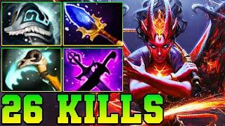 26 Kills QOP Dota 2 Mid Lane Beast - Best Queen Of Pain Dota 2 Pro Gameplay Guide Build 7.37