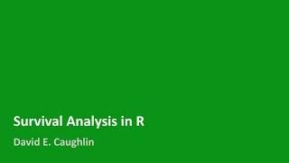 Survival Analysis in R