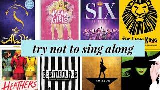 Try Not to Sing Along: Musical Theatre Edition