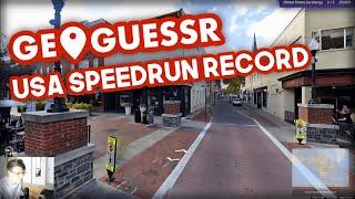 Geoguessr - The USA speedrun record is FINALLY mine