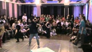 Vovan vs Annie vs Balu 1 4 final hip hop ''Teamka 2012'' Gorki 10