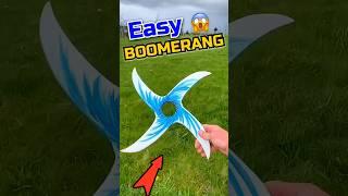 How to make best cardboard boomerang