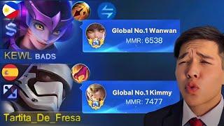 2 MAN TOP GLOBAL IN RANKED GAME!? PREXY KIMMY ft. BADS WANWAN