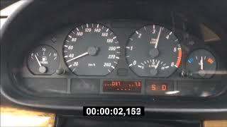 BMW E46 330cd 150kW 0-100 Acceleration