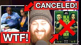 The MMA Guru CAN’T STOP LAUGHING At Maycee Barber CANCELED LAST SECOND vs Erin Blanchfield!