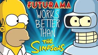 Why Futurama Works Better Than The Simpsons