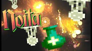 Fungal Shifting Healthium Dice Roll + EXPLOSIVE GLUE DANCE! || Noita Epilogue Update