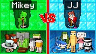 Mikey EMERALD vs JJ DIAMOND Italian Brainrot Mine Battle in Minecraft (Maizen)