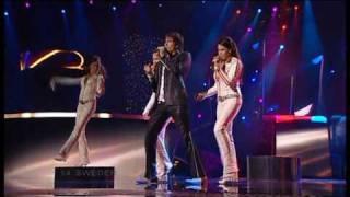 Eurovision 2005 Final 14 Sweden *Martin Stenmarck* *Las Vegas* 16:9 HQ