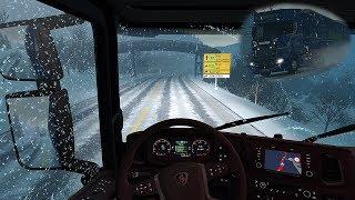 ETS2 - POV Driving NextGen Scania S520 - Winterroad In Norway | Kristo Boginski Inspired