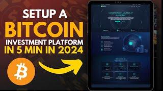 How to setup a bitcoin Crypto investment platform | Hyip Mlm Investment