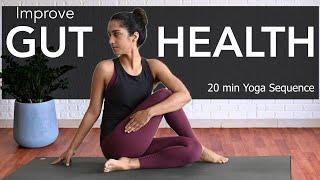 Yoga for Gut Health | Improve Digestion | 20 min sequence | Yogbela