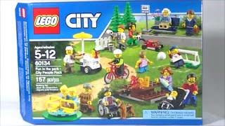 Best LEGO CITY Minifig Set! Review CITY Fun in the Park 60134