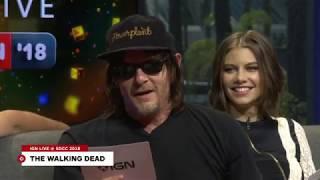 The Walking Dead Cast Do Their Best Negan Impressions - Comic Con 2018