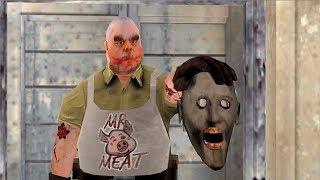 МЯСНИК убил ГРЕННИ 2 и ГРЕНДПА - Evil Nun SpongeBob Granny Baldi Mr. Meat