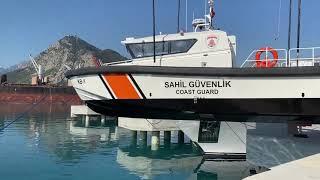 Ares Shipyard launches the first of 122 coast guard boats to be produced for Turkish security forces