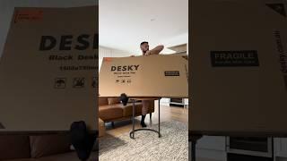 Unboxing Desky Duel Ergo Edge Sit Stand Desk @Deskydesk