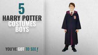 Top 10 Harry Potter Costumes Boys [2018]: Child Harry Potter Deluxe Costume Medium