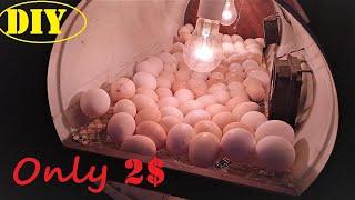 How to make EGG INCUBATOR at home || DIY-HOMEMADE 120 Eggs INCUBATOR Fully automatic || Egg Hatching