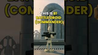 This is B1 Battle Droid (Commander) #starwars