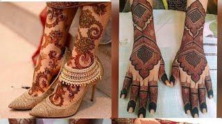 45 New latest Indian /pakistani bridal mehndi designs for hands and feet