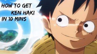 [GPO] How to get Ken haki fast (10 mins)