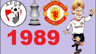 Bournemouth v Man Utd - FA Cup (5) February 1989