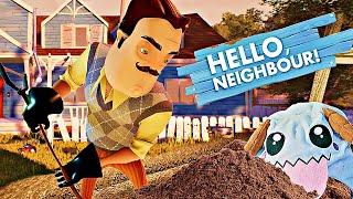 AZ IDEGES SZOMSZÉDOM ÉLVE ELÁSOTT - Hello Neighbor Szomszéd Szívatás