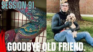 Session 91, and a very hard goodbye  #ink #inked #tattoo