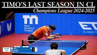 Timo Boll vs Michal Blinka | 2024-2024 Champions League