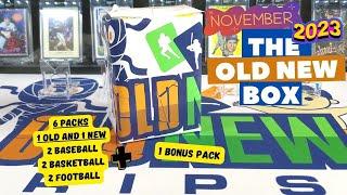 November Old New Box - Retro and Current Sports Card Packs