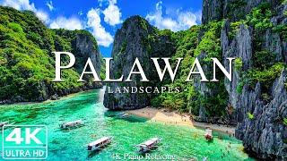 Palawan 4k - Relaxing Music With Beautiful Natural Landscape - Amazing Nature