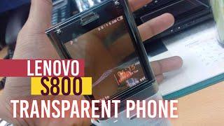 Lenovo S800 Transparent phone