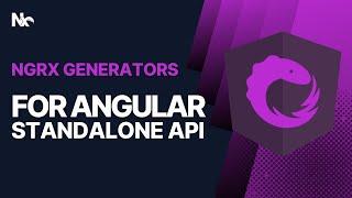 Angular Standalone API generators for NgRx